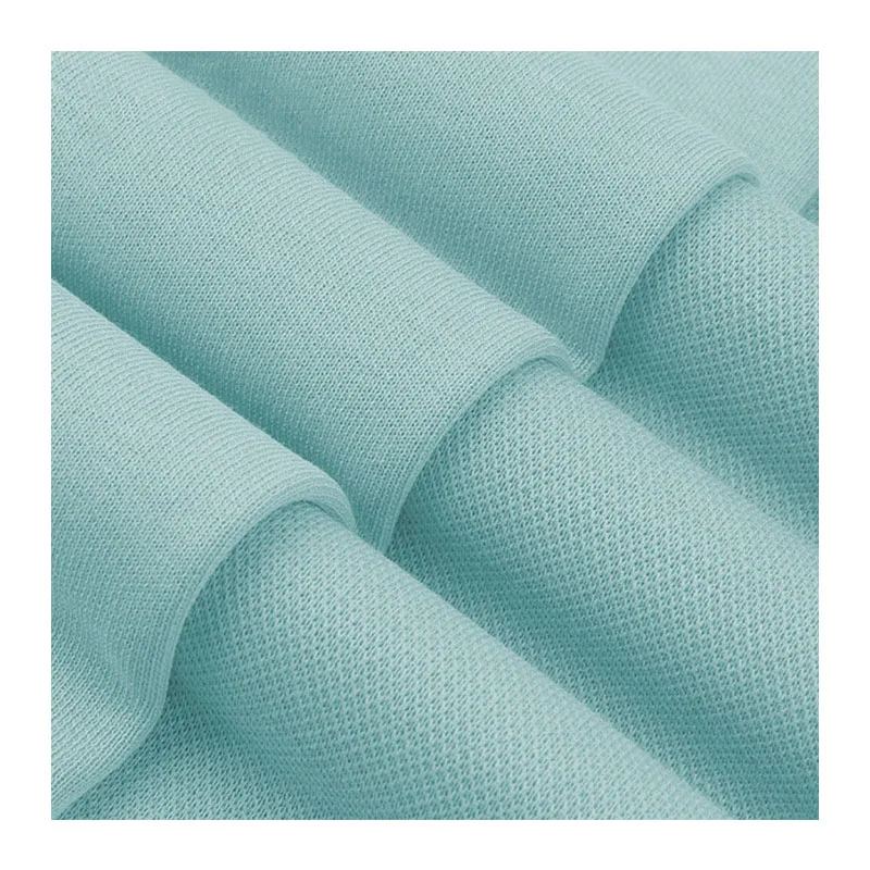 High quality cotton jersey T/C cotton polyester beaded fabric knitted fabric for T-shirts fabric