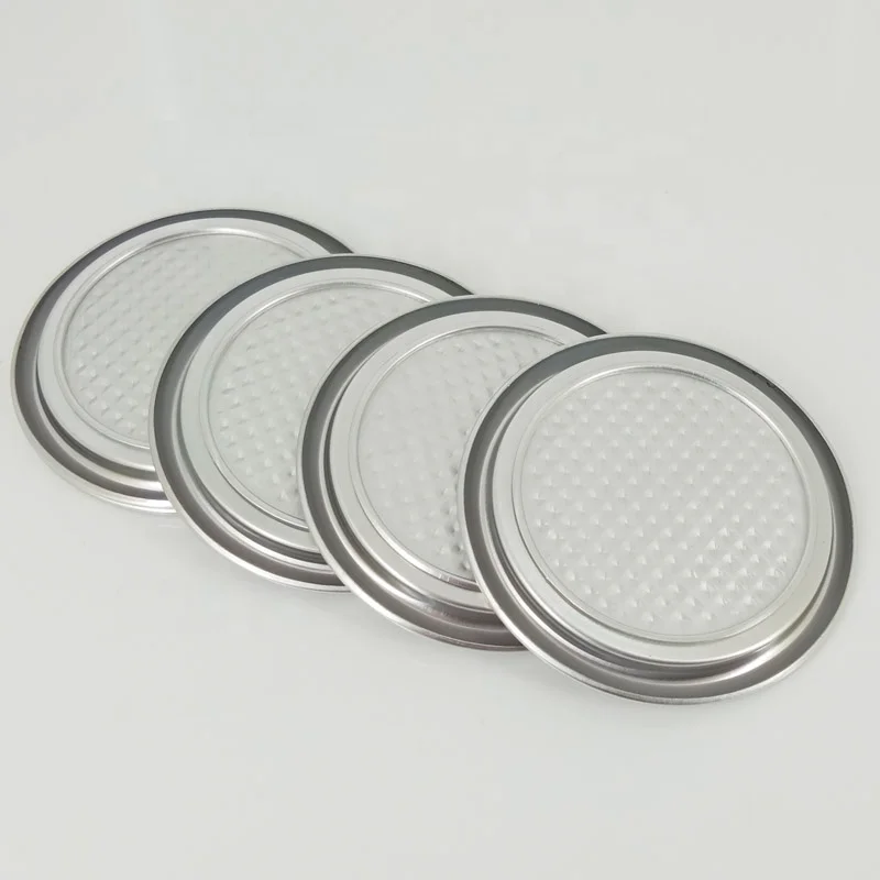 BPA Free Aluminium Can Lid 202 Easy Peel Open Seal 52mm Soda Can Lid