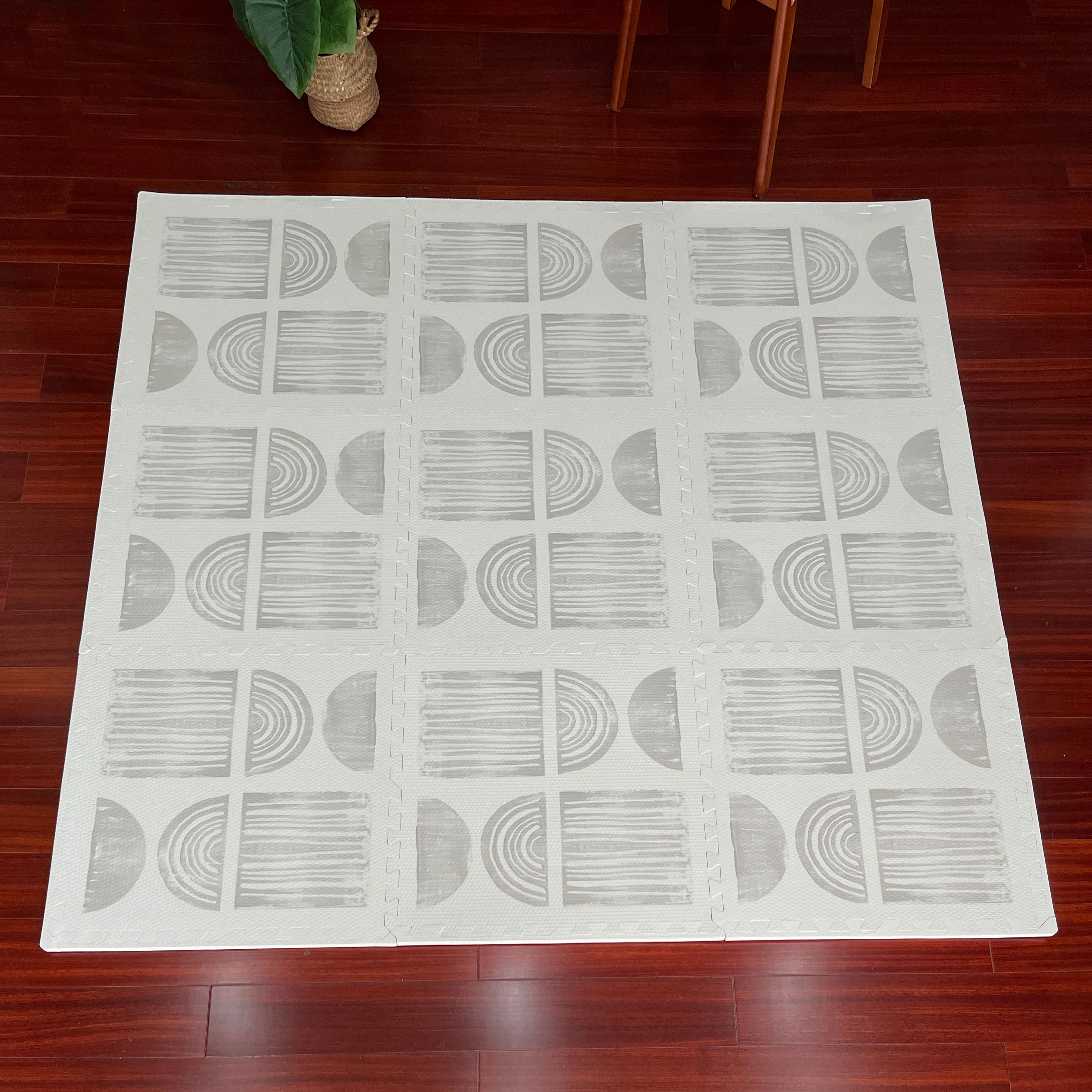 Stylish & Large Non-Toxic Spacious Mat Soft eva Foam Baby Puzzle Foam Floor Play Mat