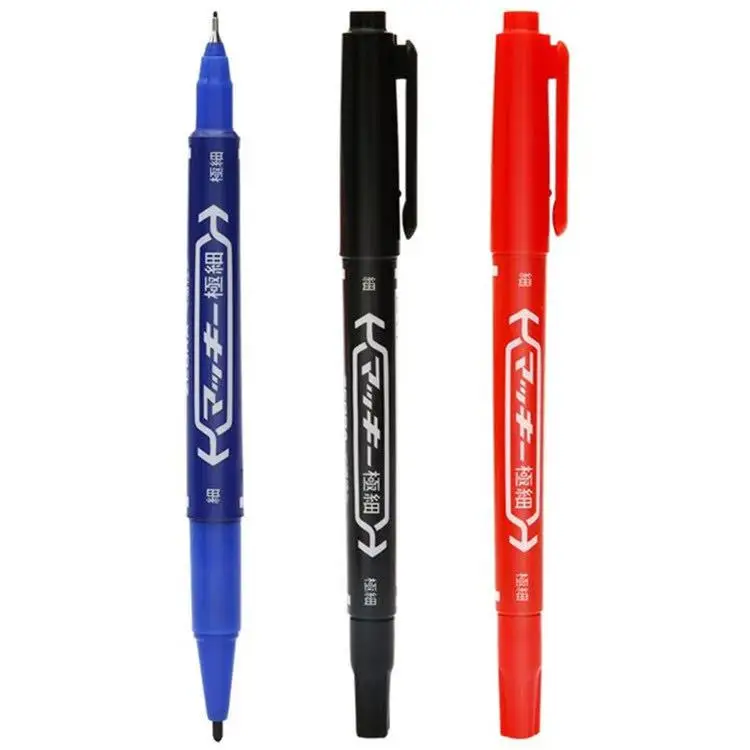 Wholesale 12colors Water-based Permanent Marker pen set for Student Drawing