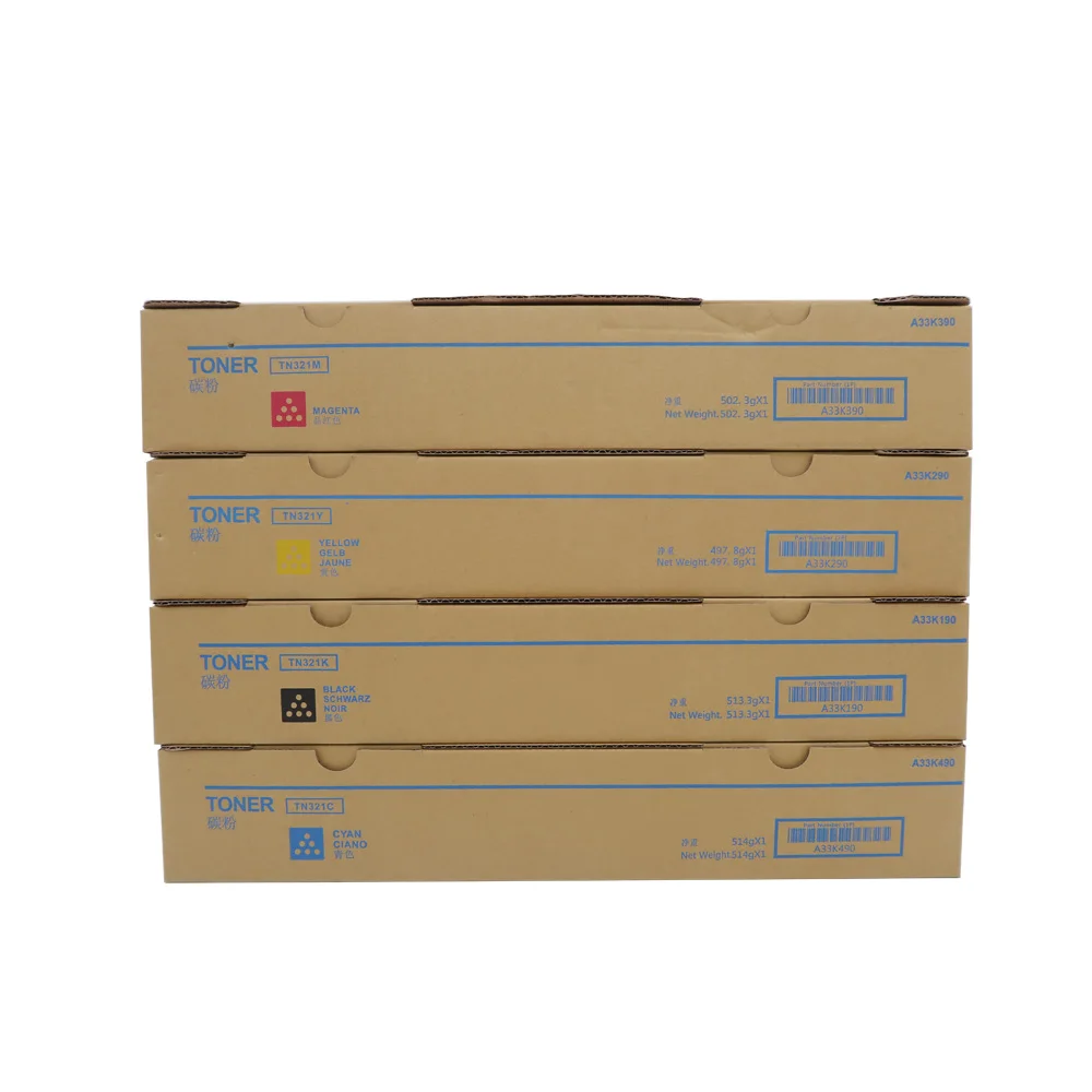  Запасные части konica minolta TN321 для копировального аппарата bizhub c224 c284 c364