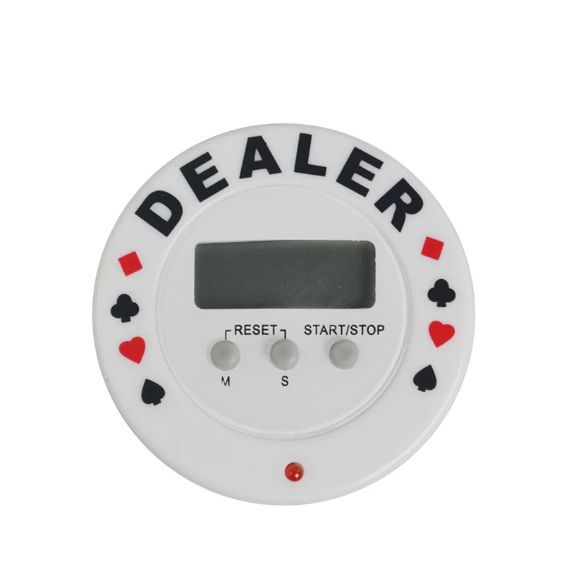 Poker Roulette Baccarat Gambing Products Casino Professional Dealer Timer button for Texas