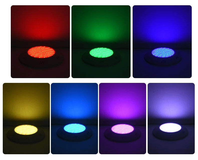 New LED Swimming Pool Lamp Wall Mounted Underwater Lamp Colorful Remote Control 18W 25W 35W