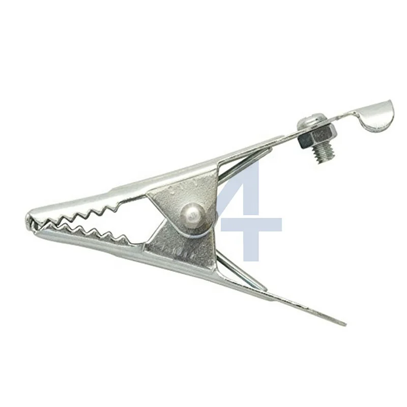 JIALUN 25A 74,5 мм оцинкованный железный пластиковый материал небольшой изолятор металлический зажим крокодил