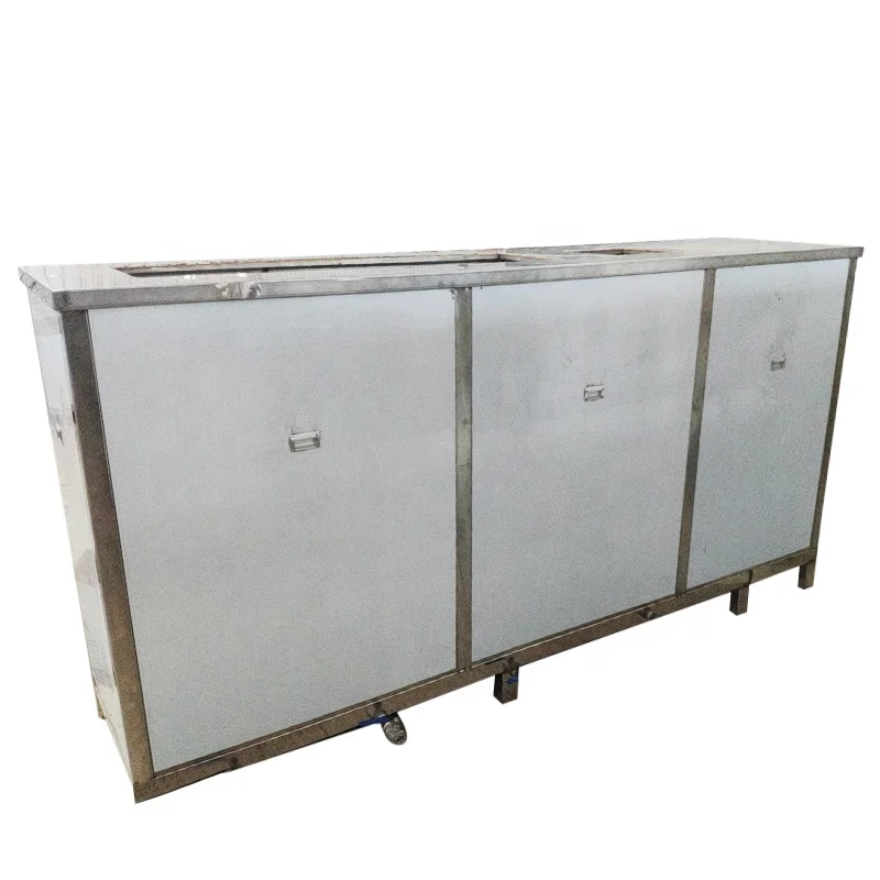 Mechanical Ultrasonic Cleaner IndustryGrade 4Tank Ultrasonic Cleaner with Solvent Recycling Drying