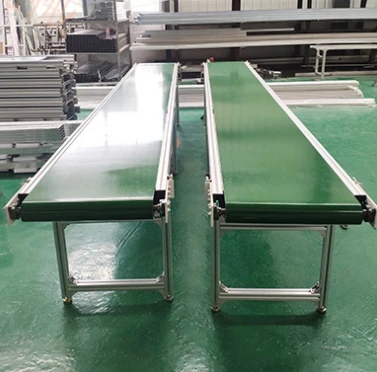 China factory aluminum profile lifting conveyor small conveyor belt system portable conveyor belt