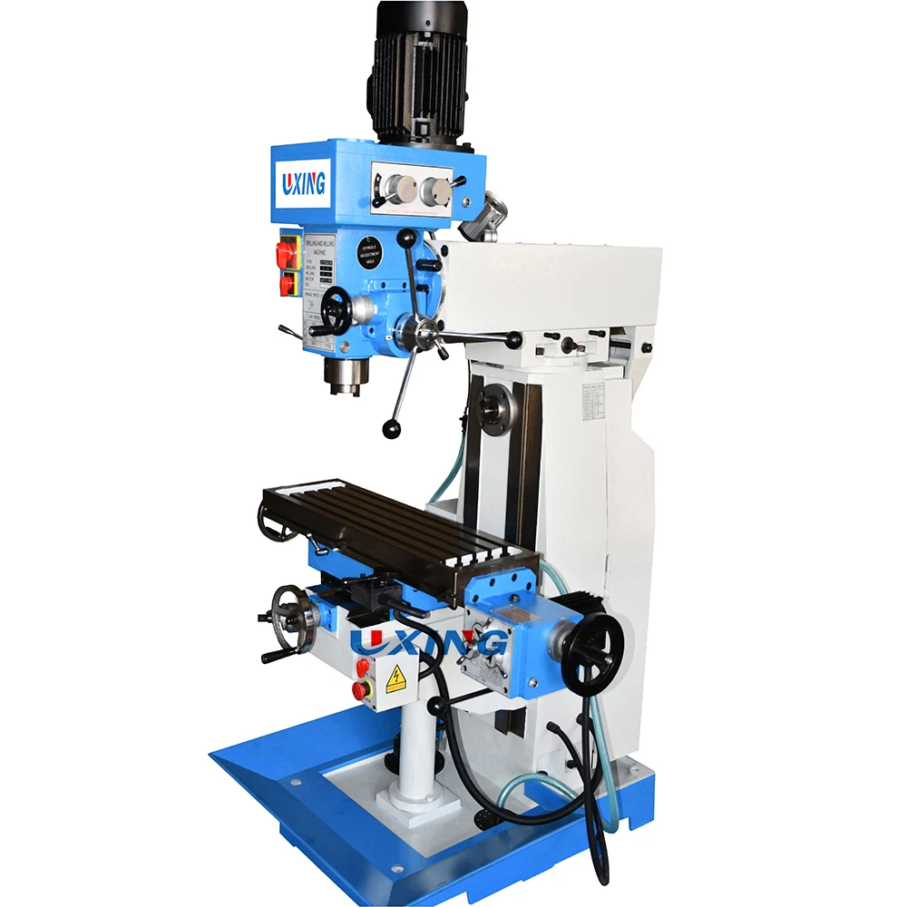 High quality ZX7550CW vertical horizontal fresadora drilling and milling machine with 3 axis DRO price for sale manufacturer