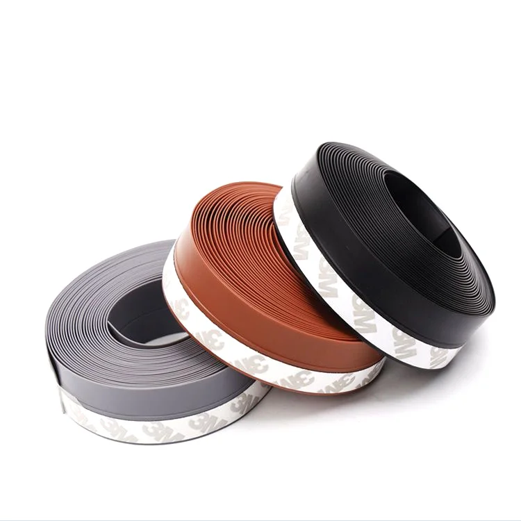 Soundproof Silicone Draught Excluder Weather Seal Strip Insulation Door Window Rubber Seal Tape