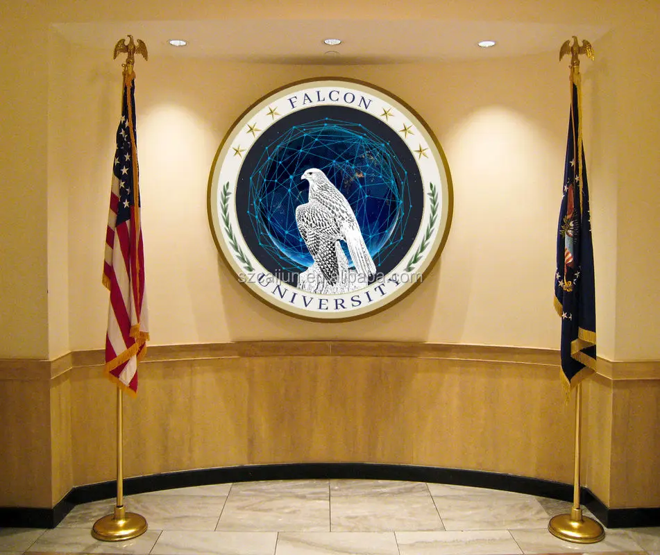 Customized size heavy duty fabric double sides printed Australian flag