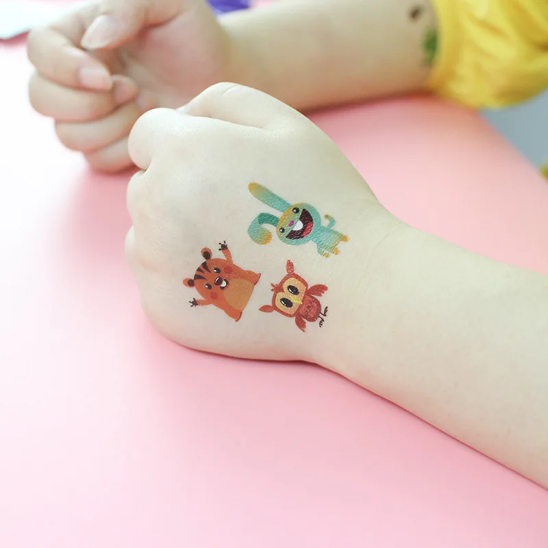 
Disposable Disposable Cartoon Sticker Happy Birthday Decor Patry Decoration Waterproof Pvc Sticker for Kids 