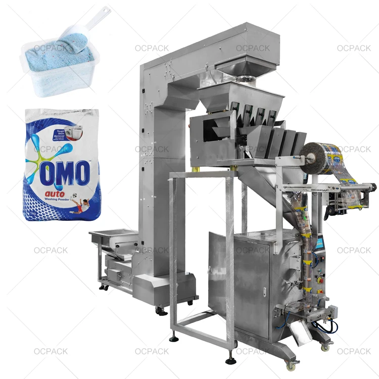 Automatic Weigher 200g 500g 1kg 2kg Detergent powder filling machine Laundry Powder Packing Machine Price