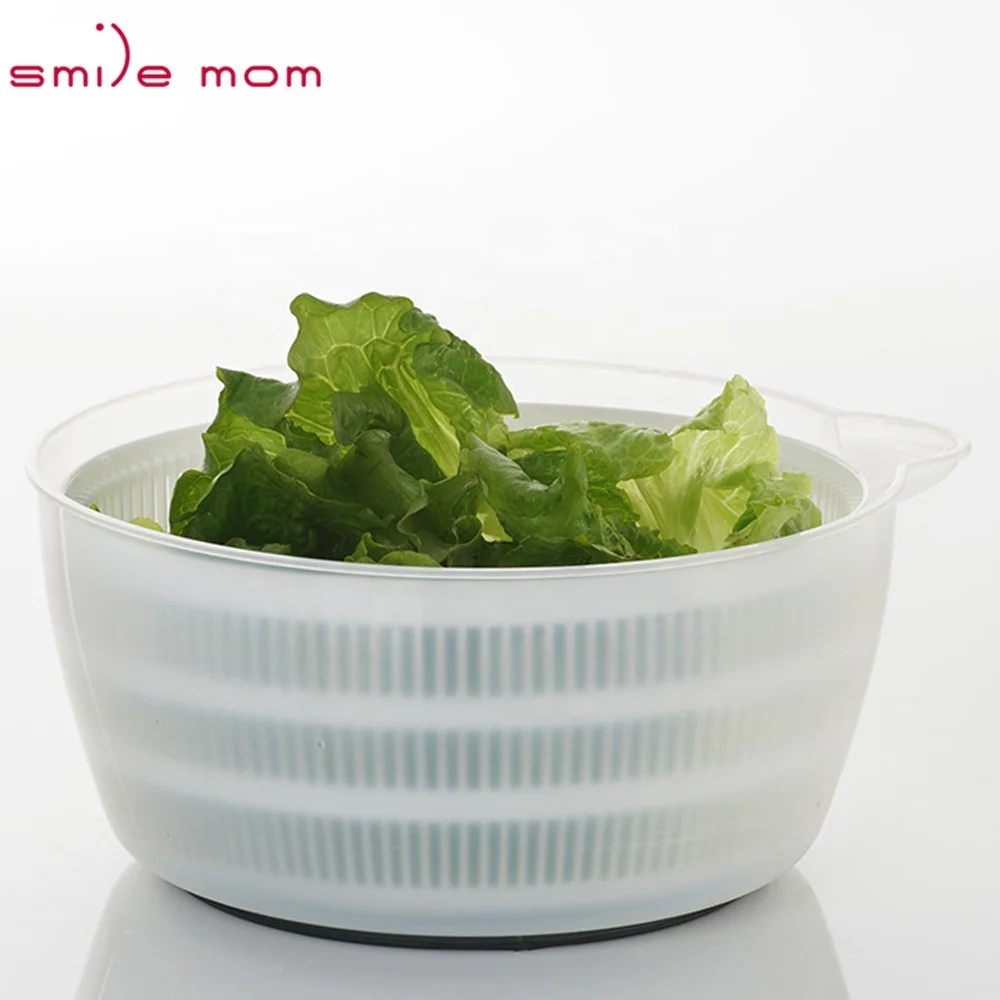 Пластиковая Сушилка для овощей и салатов Smile mom 4 л инструмент салата с удобной