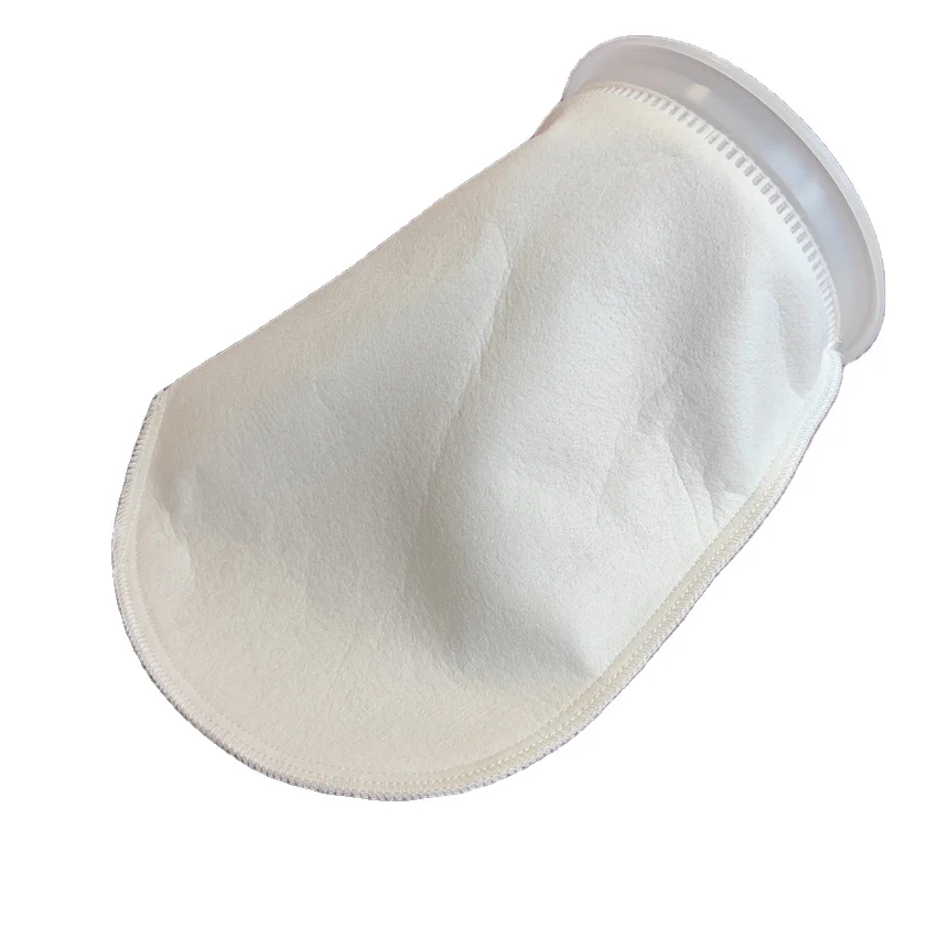 Hot Sale 0.5 to 600 micron Plastic ring Nylon water liquid filter bag or filter sock