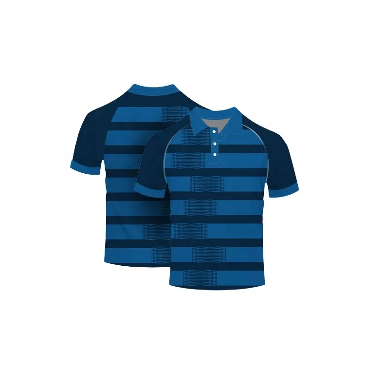 beautiful customize sublimation polo shirts customized logo for Retail Shop