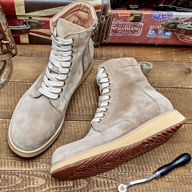 Eva сапоги купить кожаные мужские ботинки Botas Martin