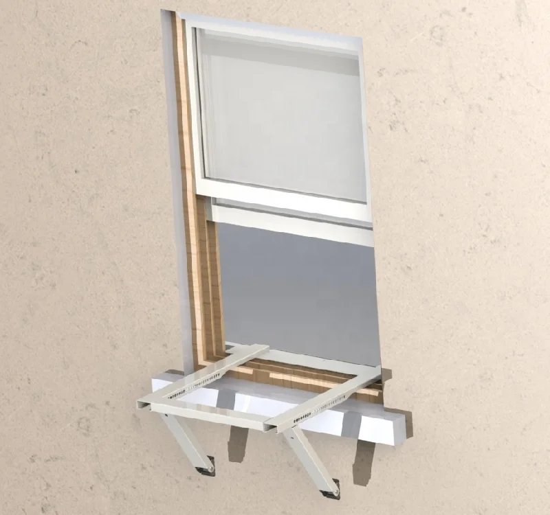 PC02 hot sale & high quality HARDWARE Drill-Less Universal Window Air Conditioner Bracket