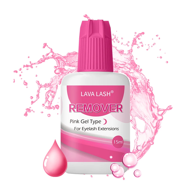 Lavalash Non- Irritation 15ml Eyelash Cleanser New Private Label Eyelash Extension Glue remover