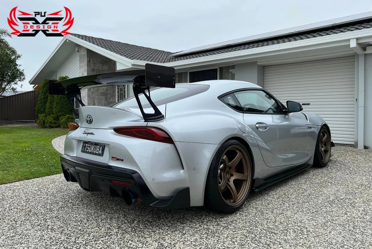 High Quality Dry Carbon Fiber Wing For Toyota GR Supra A90 A91 MK5 Rear Spoiler Body kit