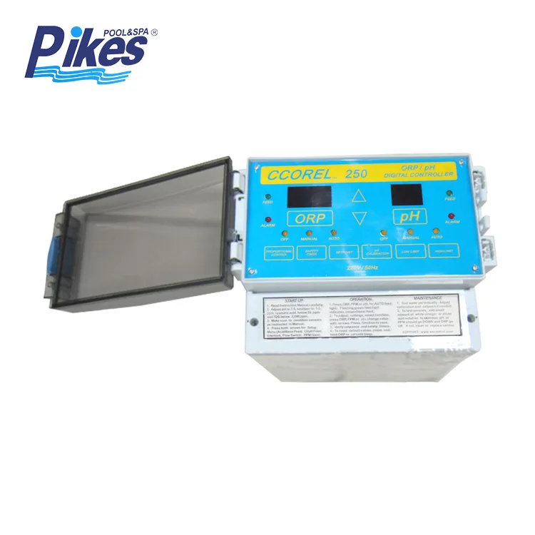 Swimming Pool PH ORP Monitor Automatic Digital Pool Water Quality Controller
