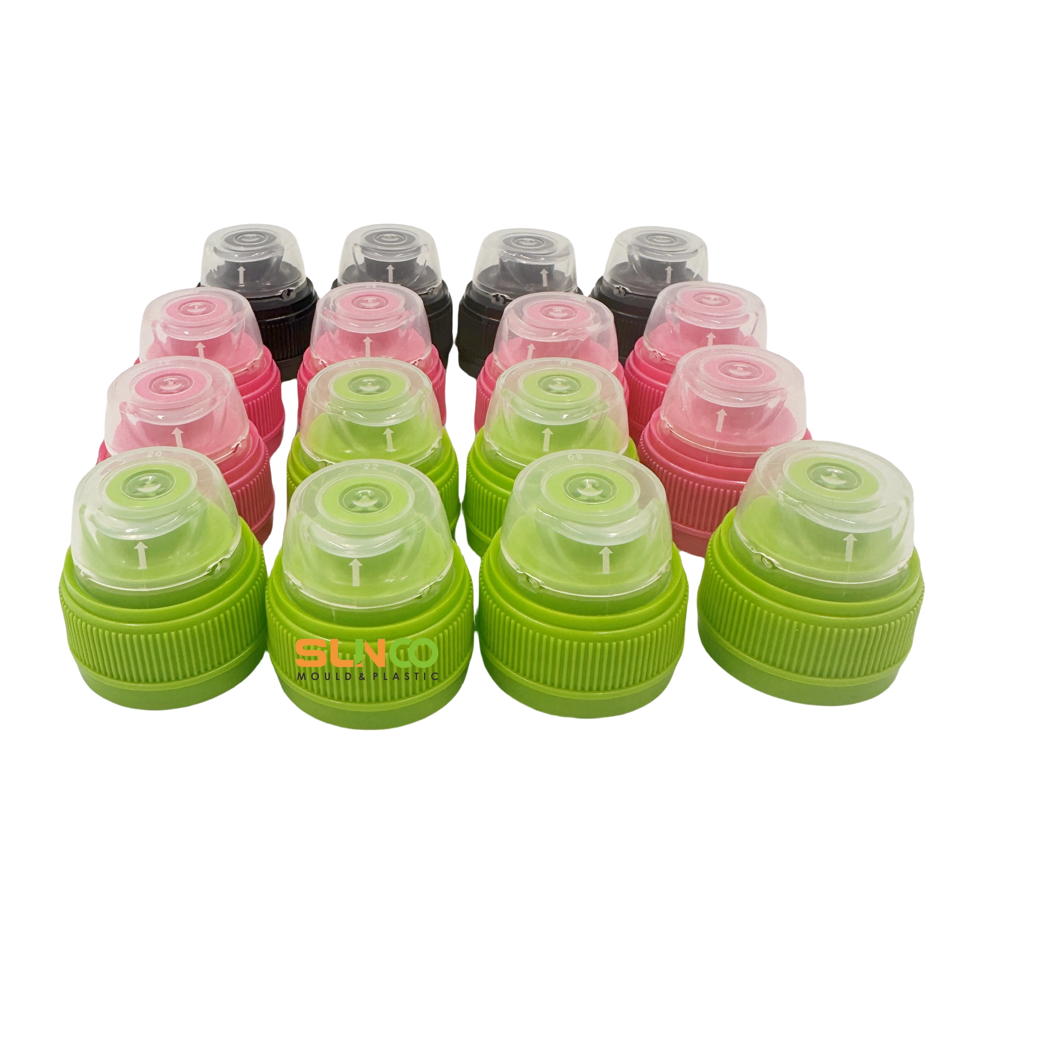 High quality 30/25 mm plastic sport screw cap  no leakage bottle water bottle flip top cap
