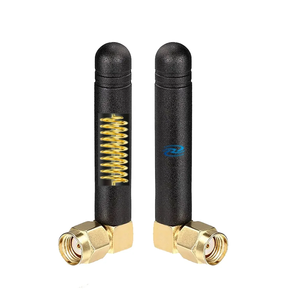 50mm Omni Mini Direction 3G GSM GPRS WCDMA Antenna with SMA RP-SMA Right-angled male Connector