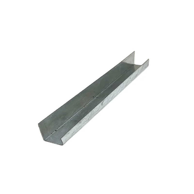 Galvanized Steel Drywall Profile Metal Stud And Track Omega Furring Channel Light Steel Keel