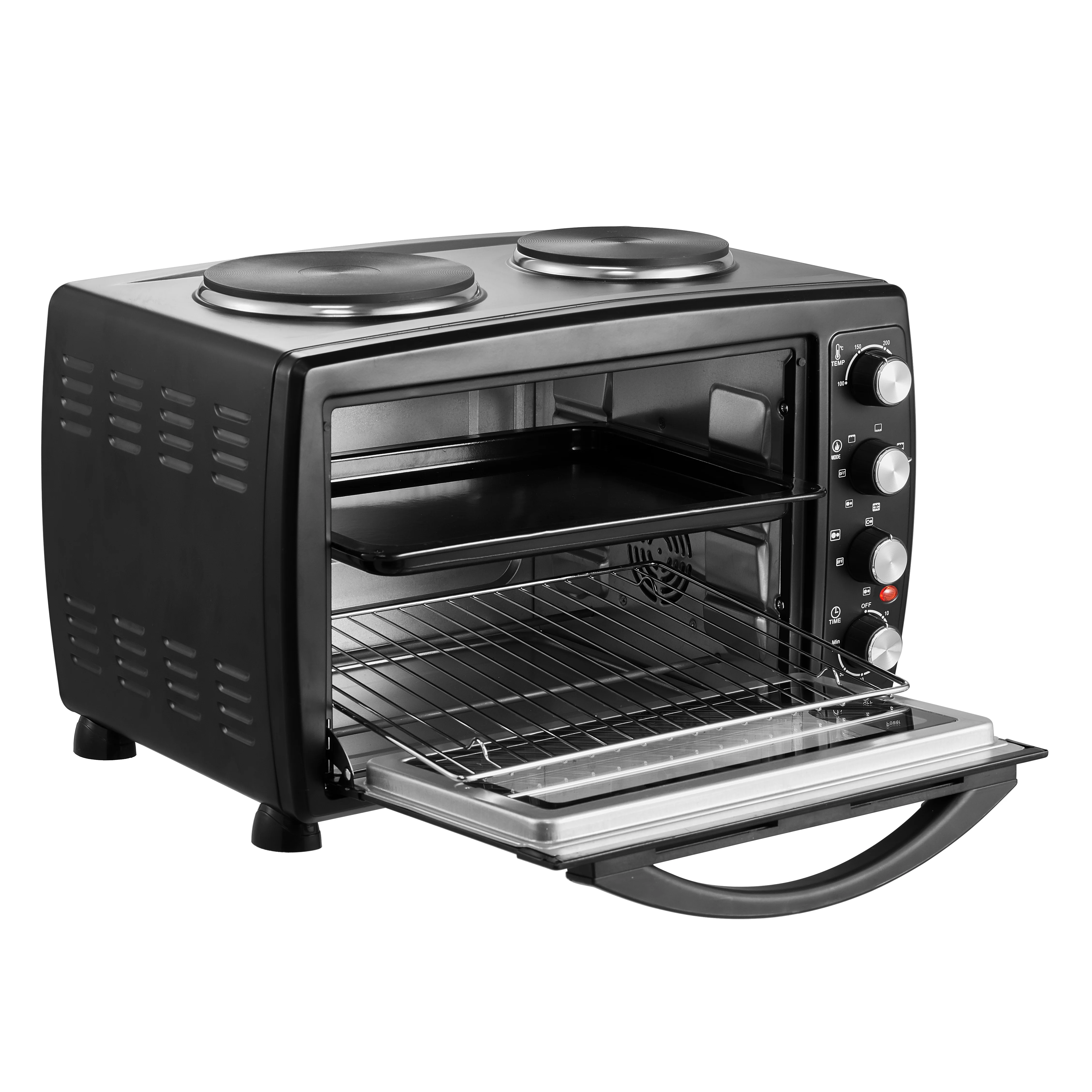 CKD or SKD Kitchen Small Appliance Portable Mini Oven with cooking plates