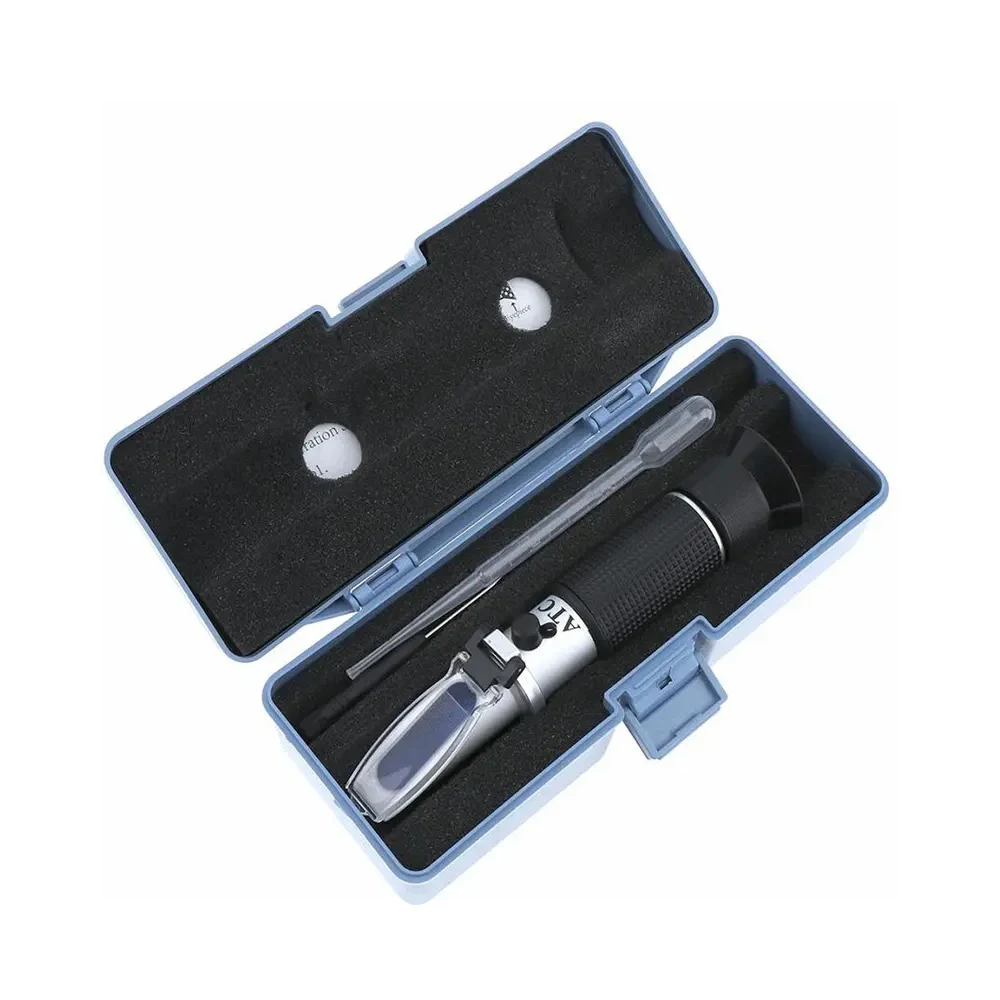 Portable Handheld Veterinary Refractometer Brix High-precision Milk Concentration Serum Protein Content Detection Hydrometer