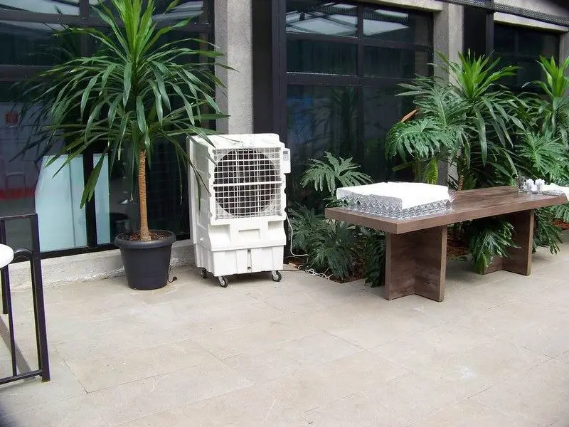 2018 new electric china industrial mobile portable evaporative desert air cooler
