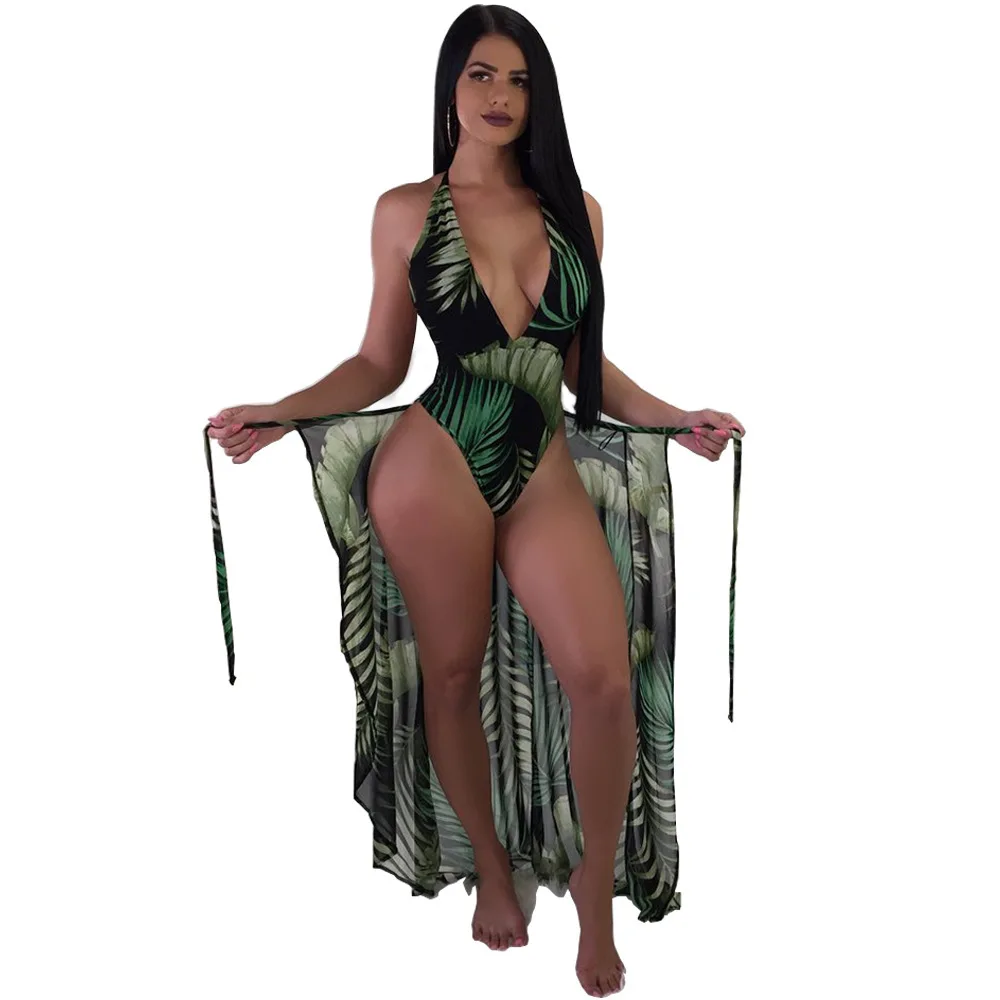 Wholesale customization Two Piece Swimsuit sets Bathing Suit Cover Ups Swimwear & Beachwear For Woman