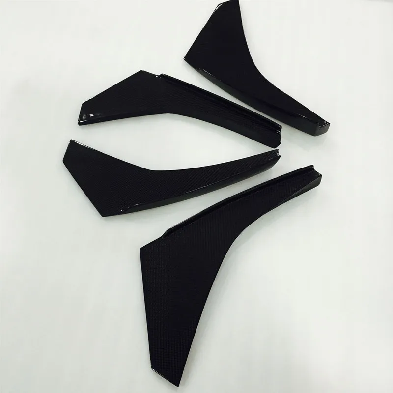 For 2008-2011 R35 GTR CBA password JDM style carbon fiber front bumper canards