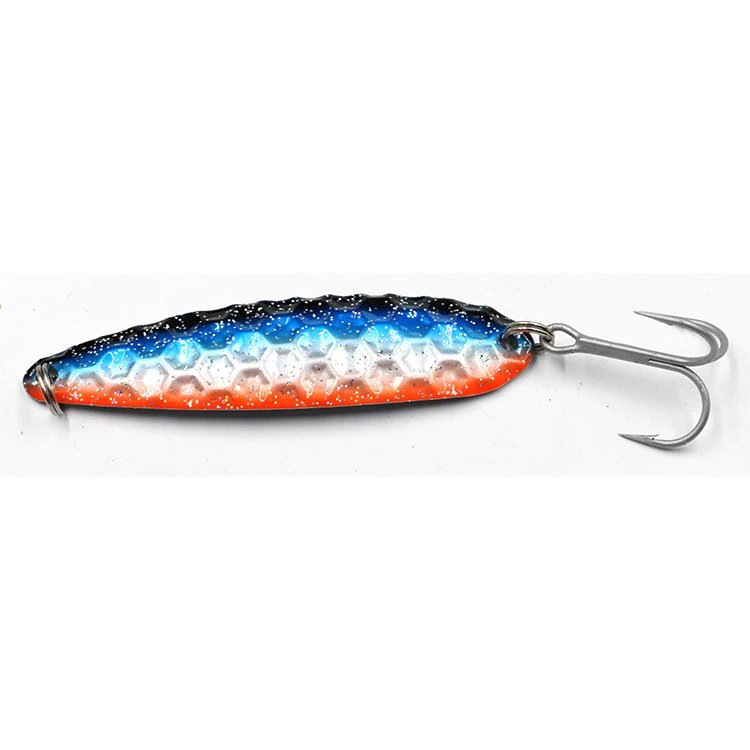 Selco 25G Spinner Bait Blades Cat Fishing Lure Pike Perch Metal Spoon Lures 12Cm Zander Fishing Lures Trolling Bait