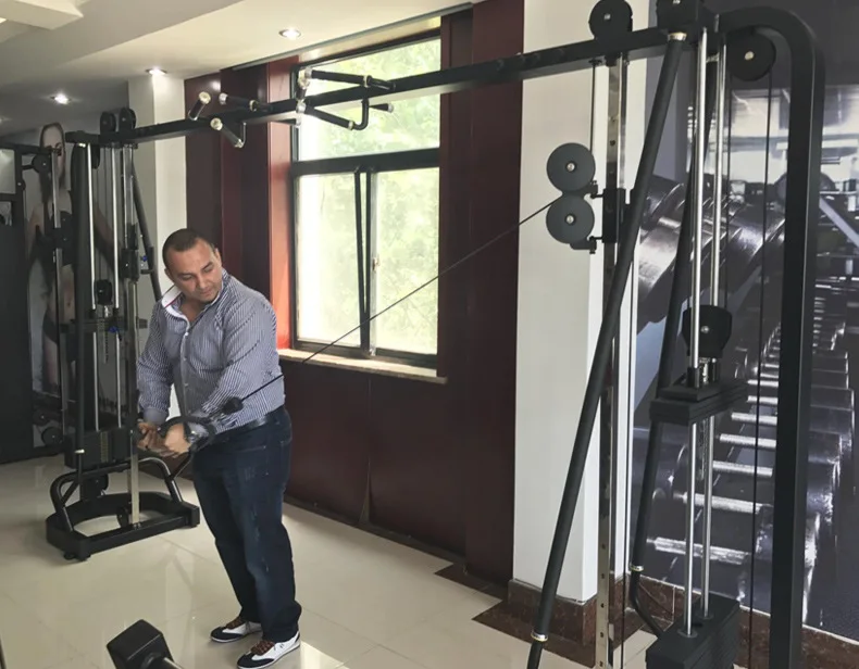 New commercial use cable crossover fitness room adjustable cable crossover for training