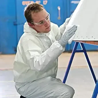 Type 5/6 SF Disposable Microporous coverall in Safety clothing disposable coverall for men ppe suit safety clothes high quality