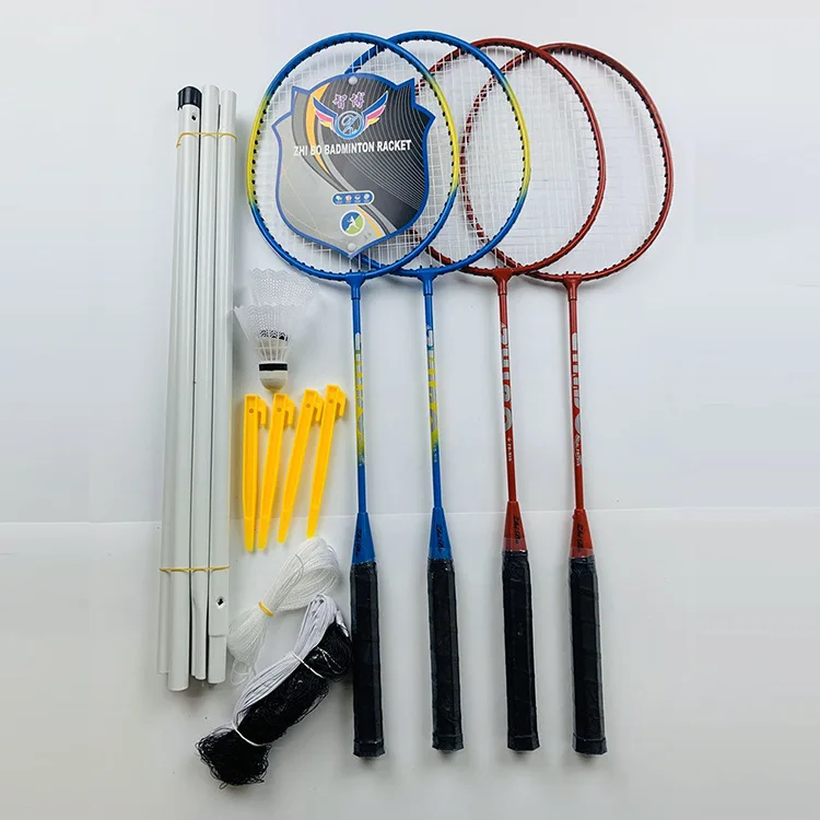 High quality badminton racket with resistance super elastic 4 players badminton racket