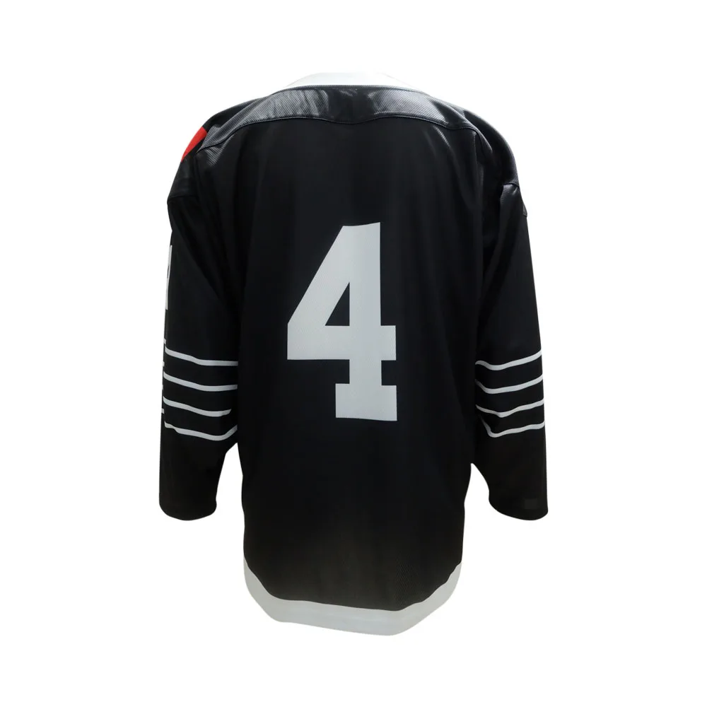 100% polyester high quality premium design full sublimated print custom hockey league jersey