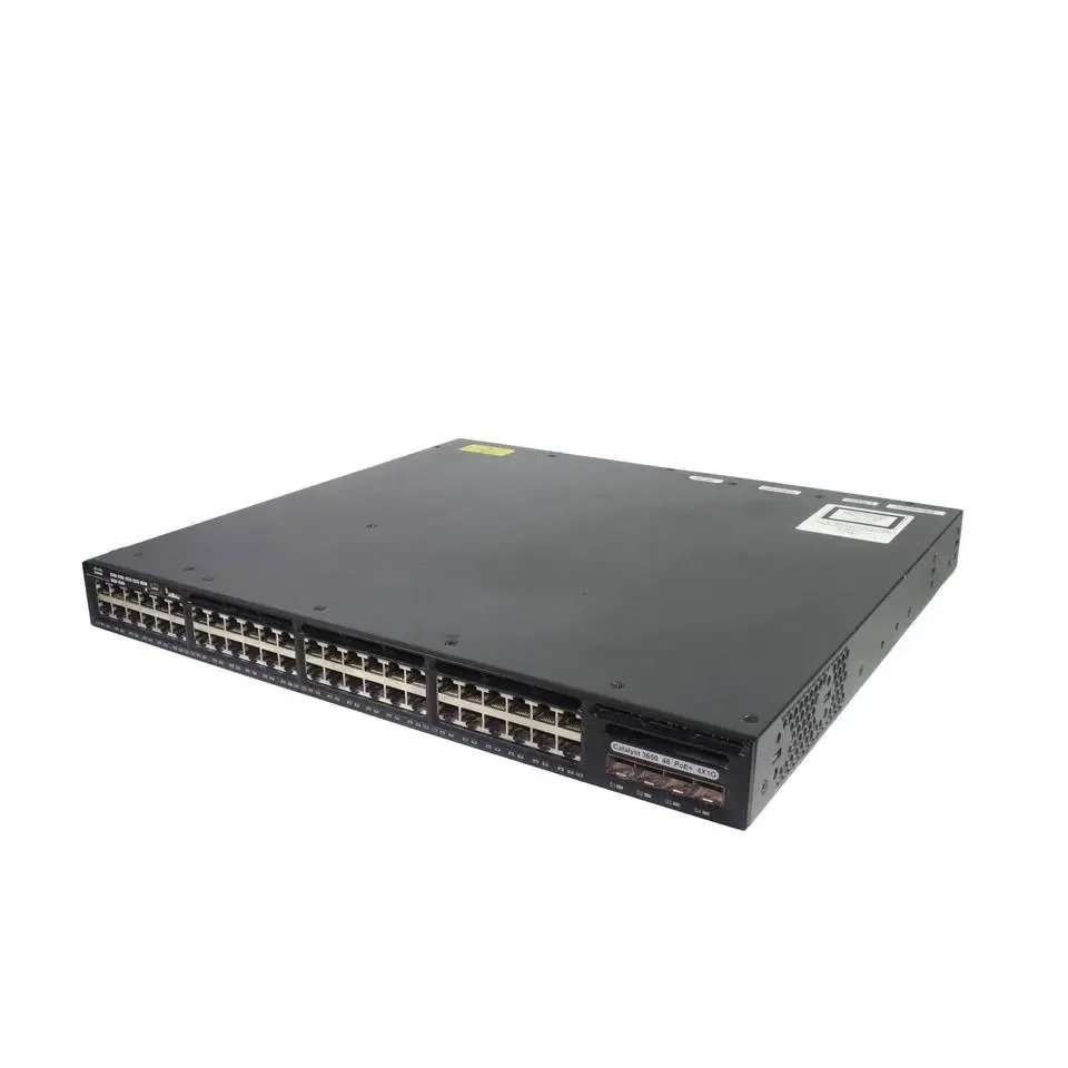 WS-C3650-48FQ-S 650 48 Port Full PoE 4x10G Uplink IP Base