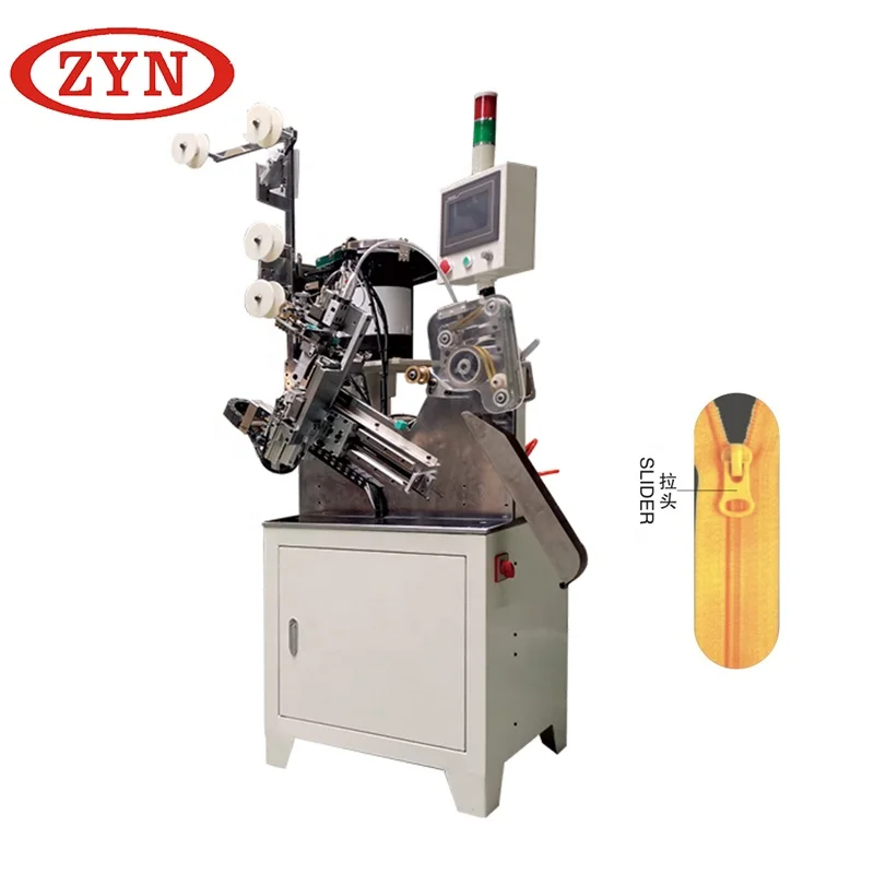 HY-XCT Automatic Zipper slider mounting machine zipper assembly machine