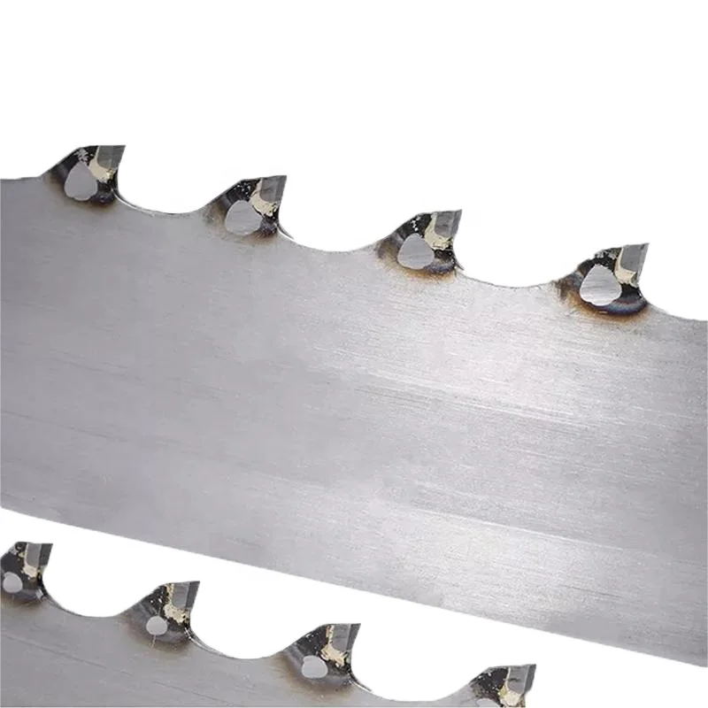 Manufacture High Carbon Alloy Bandsaw Blades Hardwood Precision Cutting Horizontal and Vertical Carbide Tipped Band Saw Blades