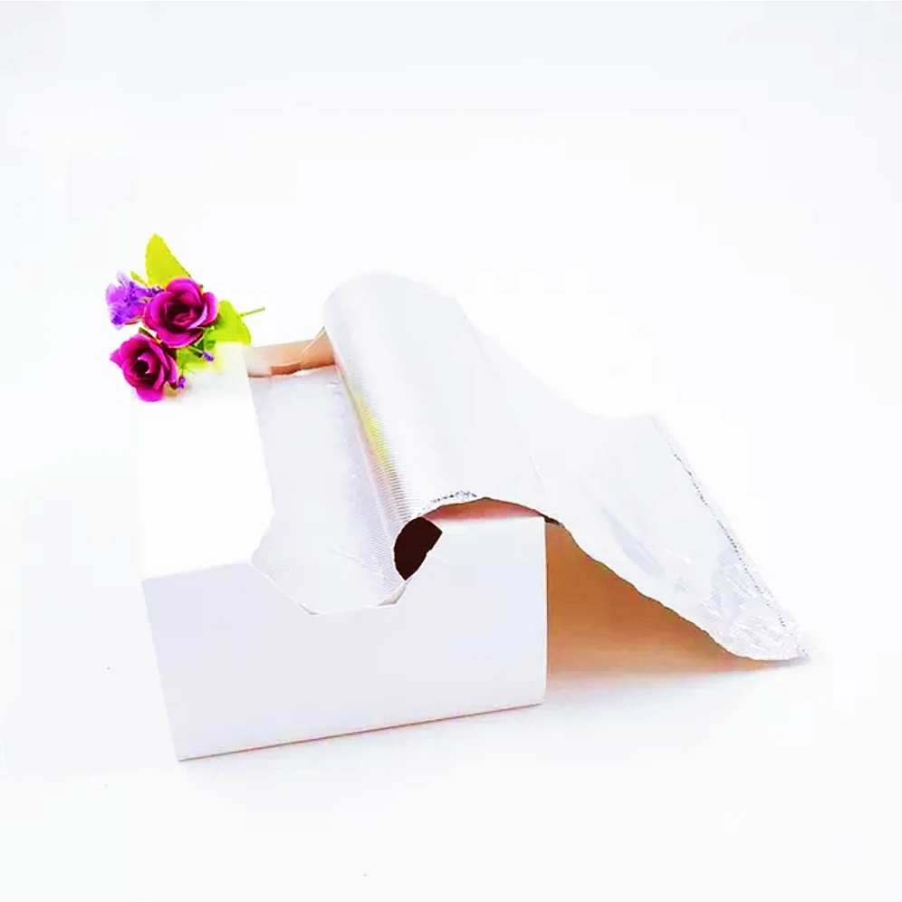 8011 factory price pop-up aluminium hair foil sheets support for customization for hair dyeing and perming
