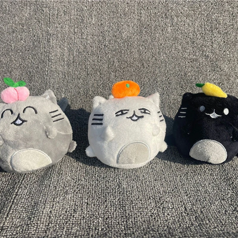 New Kpop SVT JUN Lovely Plush Cat Keychain Handbag Car Plush Keyrings Mini Dolls Figures Fans Collection 10cm