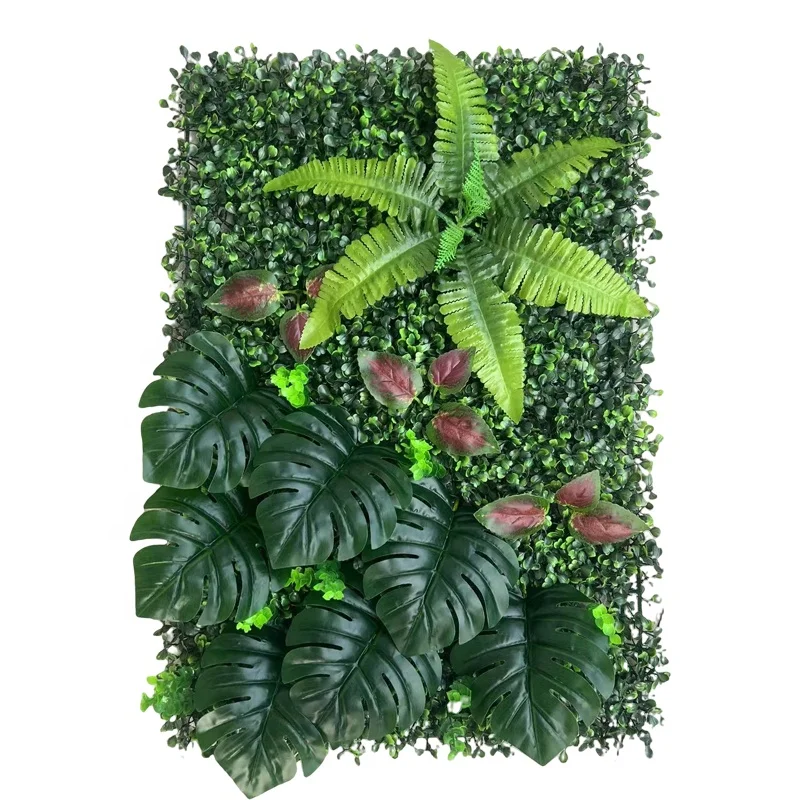 Cheap price 60x40cm no smell Friendly Home Decor Artificial Plant Wall Covering