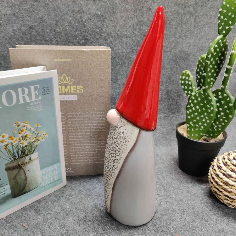 Party Decorations Set Supplies Wedding Porcelain Figurines Home Decor Tree Ceramic Christmas Gnome