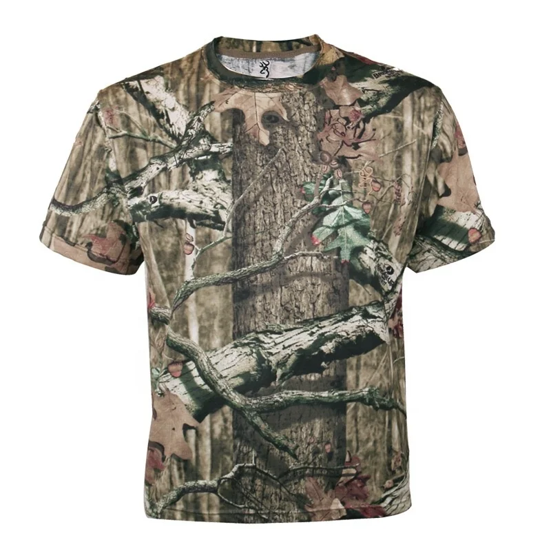 OEM polyester Quick Dry desert camo combat shirt fishing camo t shirt frost hunting camo digital long sleeves t shirt
