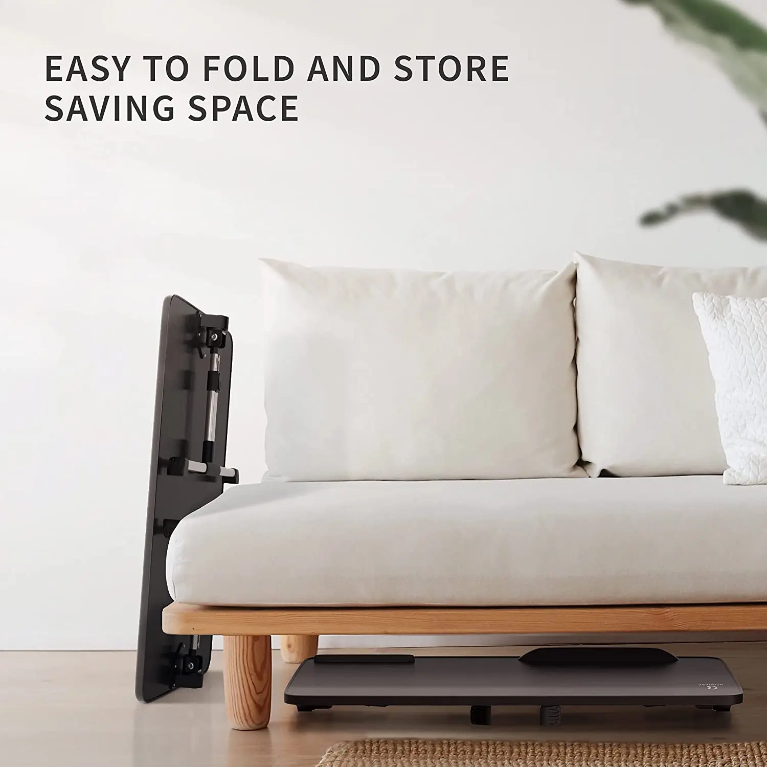 Ergonomic Folding Adjustable Foldable Portable MDF  Home Office Bed Computer Table Laptop Stand Wood