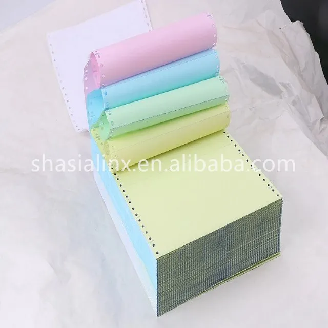 45-80gsm Self-copy Paper Non Carbon Paper With Custom Packing NCR Paper Sheets CB CFB CF