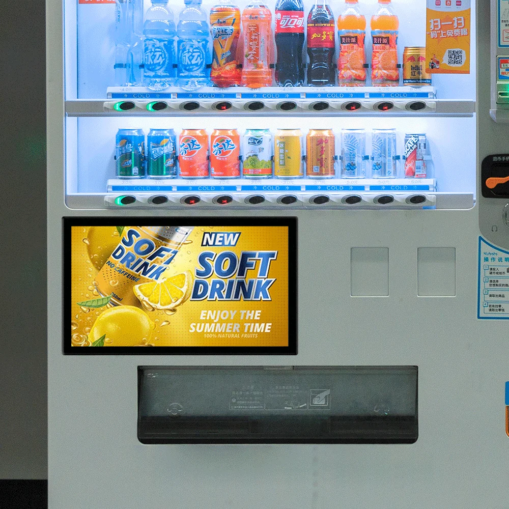 10 inch open shelf LCD monitor small industrial monitor