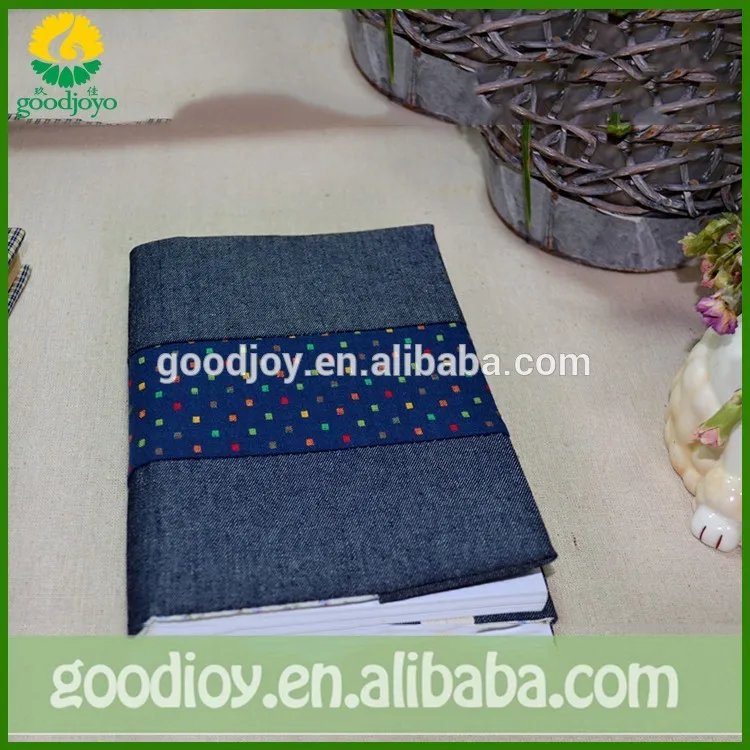 Customized Attractive Colorful Stretchable Fabric Book Cover And Color Canvas Fabric Book Cover