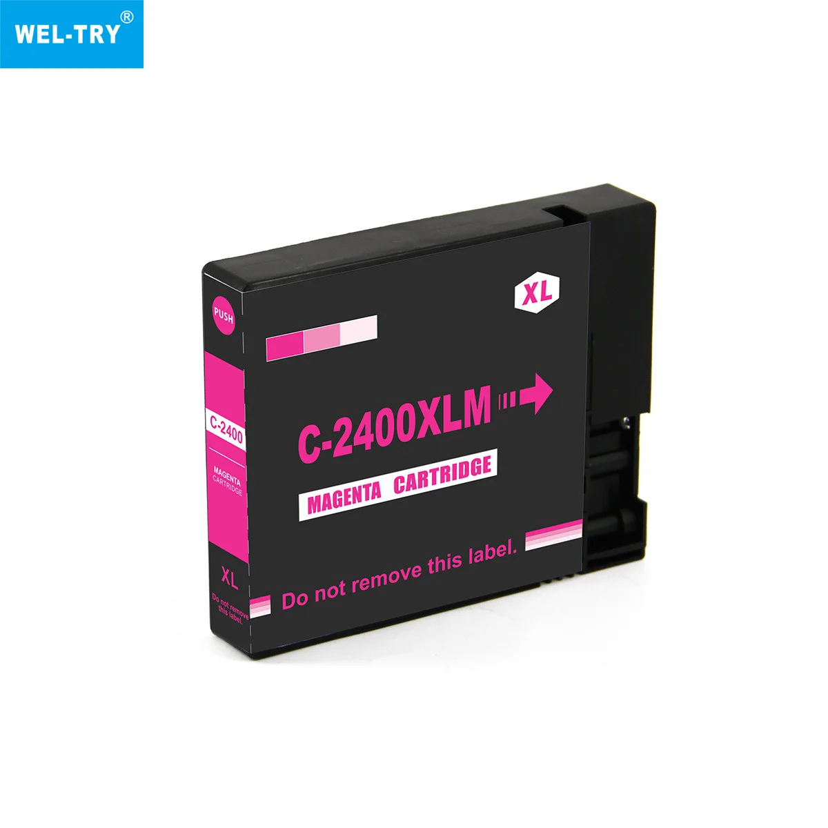 WEL-TRY Compatible PGI-2400 XL PGI2400XL Premium Black Ink Cartridge For Canon MAXIFY MB5040 MB5140 MB5340