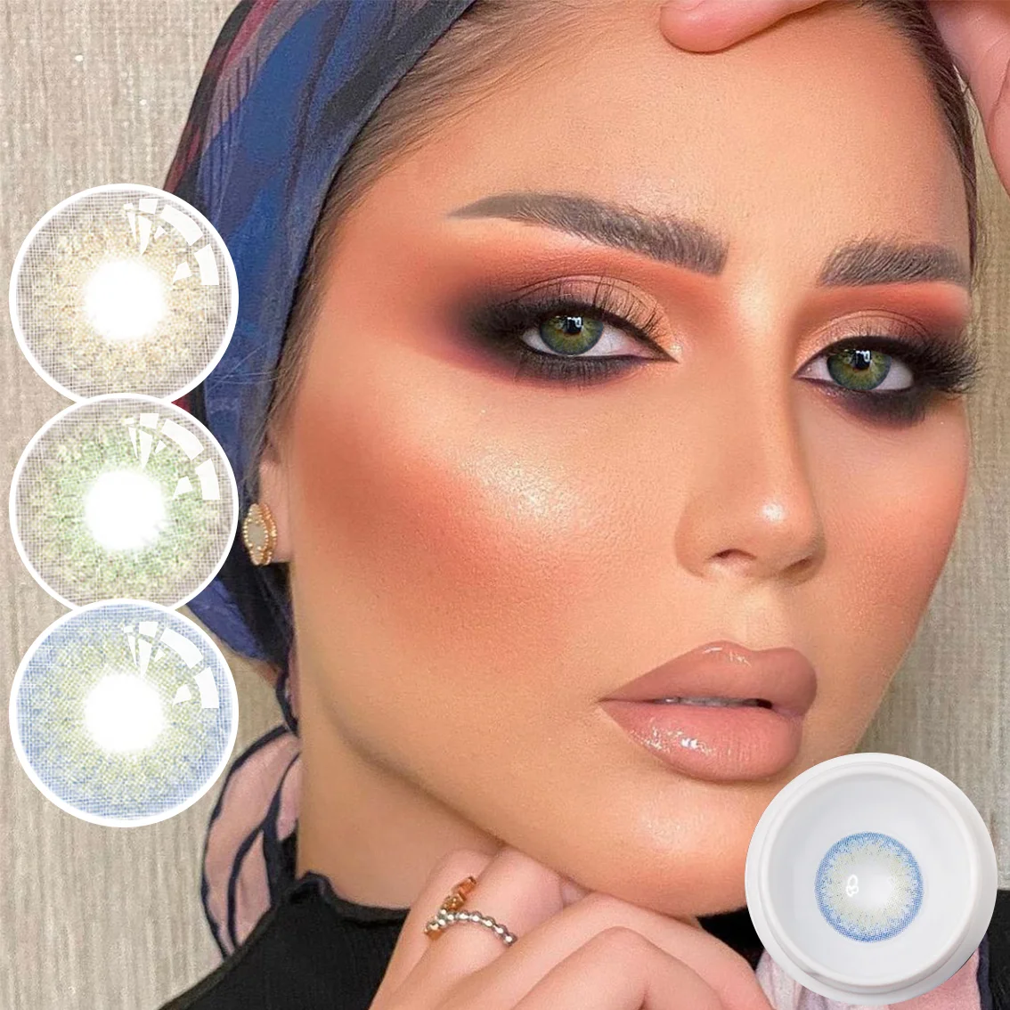 Оптовая продажа 14,2 мм гидрогелевые контактные линзы для глаз wildcat sclera genos power color